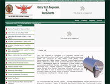 Tablet Screenshot of foodanddairytechengineers.com